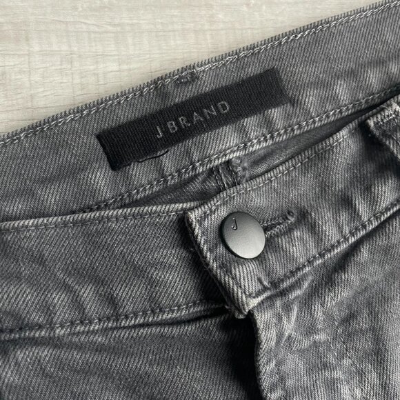 J Brand Sallie Flared Grey Jeans - Picture 2 of 8